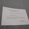 INVITATIE LICEUL ANDREI MURESANU /PERIOADA COMUNISTA /DEJ 1980