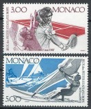 Monaco 1987 Mi 1808/09 MNH - Al 2-lea Joc al Statelor Mici ale Europei, Monaco, Nestampilat