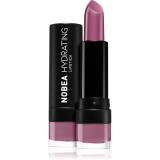 NOBEA Day-to-Day Hydrating Lipstick ruj hidratant culoare Soft Plum #L10 4,5 g