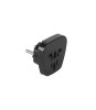 Adaptor tensiune universal 10A negru, Oem