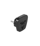 Adaptor tensiune universal 10A negru, Oem