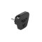 Adaptor tensiune universal 10A negru