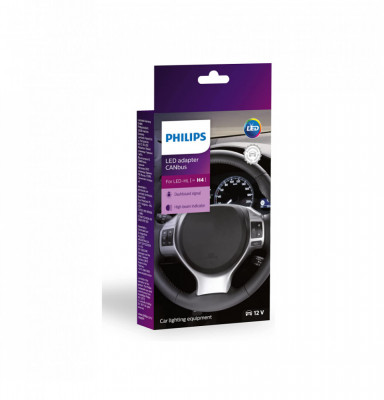 Adaptor CANbus LED pentru faruri PHILIPS pentru becuri LED H4 12V set de doua 18960C2 - RESIGILAT foto