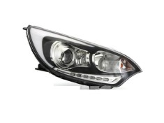 Far Kia Rio (Ub), 09.2011-12.2016, montare fata, dreapta, cu lumini de zi tip LED; H1+H7+LED; electric; halogen, OEM/OES