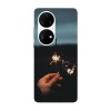 Husa compatibila cu Huawei Nova Y70 model Fireworks, Silicon, TPU, Viceversa, Transparent, Carcasa