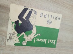 PHILIPS, PLIANT RECLAME INTERBELIC, RADIOURI