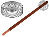 Cablu electric litat 0,25mm2 PVC maro 50m