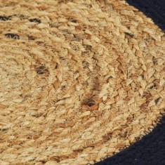 Naproane, 4 buc., bleumarin, 38 cm, iuta ?i bumbac, rotund foto