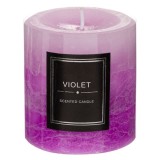 Lumanare Parfumata Mov Lila Violeta &Oslash;7x7.5cm