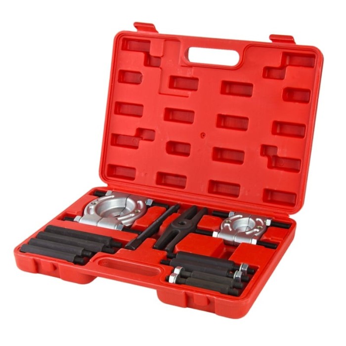 Set universal de extragere rulmenti Dema 22047, 12 piese