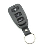 Carcasa telecomanda auto tip normal Carguard &ndash; 3 butoane, cu inel breloc