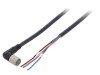 Cablu de Conectare M8 4 Pini Unghi 2m PVC