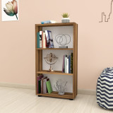 B&uuml;cherregal Vara 106x55x20cm Walnuss [en.casa] HausGarden Leisure, [en.casa]