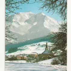 FR2-Carte Postala -FRANTA - Mont Blanc, Combloux ( Haute-Savoie ) circulata 1980