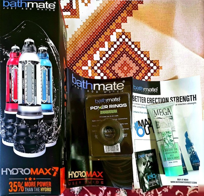 Pompă Bathmate Hydromax7 + accesorii