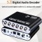 Decodor Convertor audio digital la analog decoder 5.1 &amp; 2.1 pt home cinema