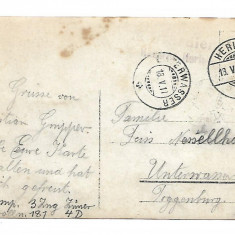 Carte postala Swiss soldiers - 1911 - circulata A044