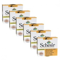 Schesir cat ton cu sardine in supa 6 x 70 g foto