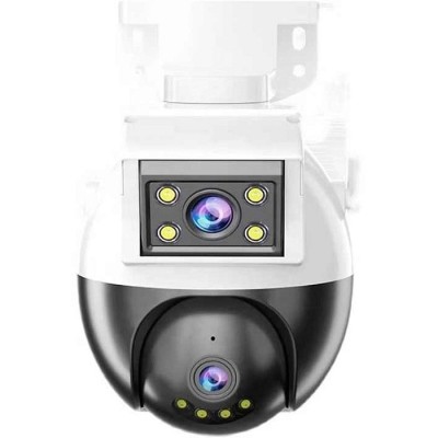Camera supraveghere Jortan JT-8290 duala Wi-Fi pentru interior si exterior foto