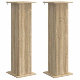 vidaXL Suport pentru plante 2 pcs Stejar Sonoma 30,5 x 30 x 100,5 cm 899749