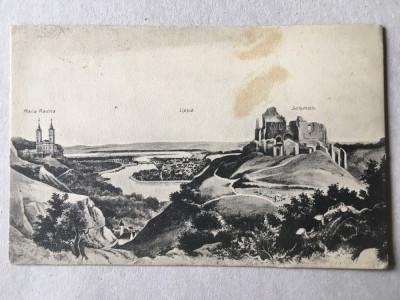 CP 1890 - Maria Radna - Lipova - Cetatea Șoimoș foto