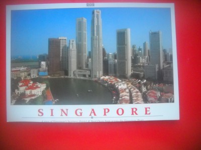 HOPCT 5134 CARTIERUL COMERCIAL SINGAPORE CITY- SINGAPORE-ASIA-NECIRCULATA foto