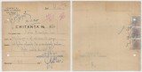 Romania, &quot;Omnia&quot;, Agentie de publicitate, Chitanta, Bucuresti, 1945