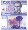 Chile 2 000 2000 Pesos 2012 P-162b Polimer UNC