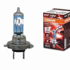 OSRAM NIGHT BREAKER LASER H7 Bec Auto Halogen +150% 64210NBL H7 12V 55W (1 Bec) Performance AutoTuning