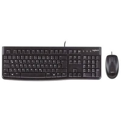 KIT TASTATURA SI MOUSE CU FIR LOGITECH MK120 foto