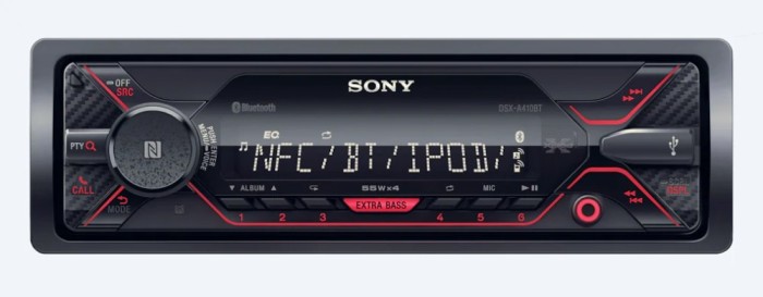Player Sony DSX-A410BT.EUR rosu