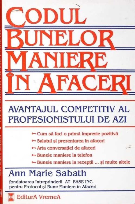 CODUL BUNELOR MANIERE IN AFACERI-ANN MARIE SABATH-270954