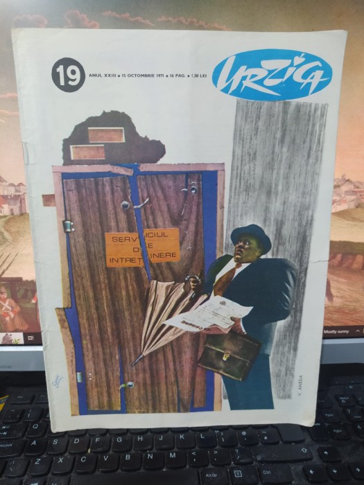 Urzica nr. 19, 15 oct. 1971, Nell Cobar, Omul potrivit la locul potrivit, 224