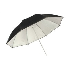 Umbrela studio reflexie silver - black 101cm