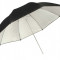 Umbrela studio reflexie silver - black 101cm