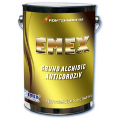 Grund Alchidic Anticoroziv &amp;amp;#8222;EMEX&amp;amp;#8221;, Rosu, Bidon 6 Kg foto