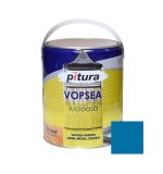 Vopsea alchidica pentru lemn / metal, lucioasa, Pitura, interior / exterior, albastru V53620, 4 L