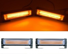 40W COB LED Lumina de avertizare intermitenta, urgenta camion chihlimbar stivuitor auto 12 / 30V
