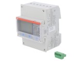 Contor Digital LCD 3-Fazat pentru Șină DIN