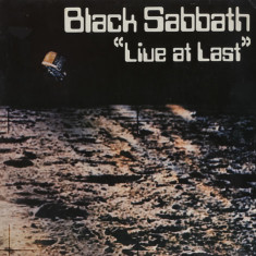 Vinil Black Sabbath ‎– Live At Last (EX)