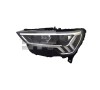 Far AUDI Q3 (F3), 07.2018-, partea stanga, TYC, cu LED daytime running light; LED; electrical; fara LED module; fara unitate control LED; cu motor; L