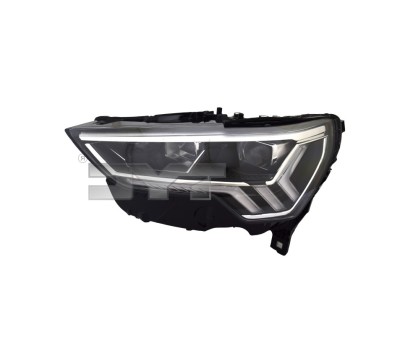 Far AUDI Q3 (F3), 07.2018-, partea stanga, TYC, cu LED daytime running light; LED; electrical; fara LED module; fara unitate control LED; cu motor; L foto