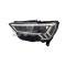 Far AUDI Q3 (F3), 07.2018-, partea stanga, TYC, cu LED daytime running light; LED; electrical; fara LED module; fara unitate control LED; cu motor; L