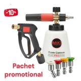 Cumpara ieftin Set MJJC pistol lance spumare PRO V2 si set 4 duze pulverizare cu cap mobil