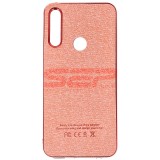 Husa Huawei P Smart Z, TPU, Leather Denim, Rose Gold