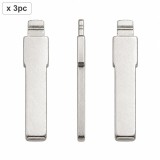 Set 3 lame cheie auto 157# SIP22 pentru Fiat, compatibile KD VVDI JMD