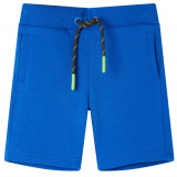 Pantaloni pentru copii cu snur, albastru, 140 GartenMobel Dekor, vidaXL