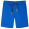 Pantaloni pentru copii cu snur, albastru, 140
