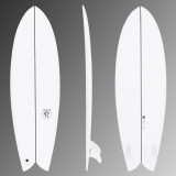 Placă SURF FISH 900 5&#039;8&quot; 35 L Livrată cu 2 &icirc;notătoare twin
