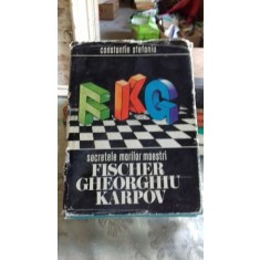SECRETELE MARILOR MAESTRI FISCHER, GHEORGHIU, KARPOV - CONSTANTIN STEFANIU